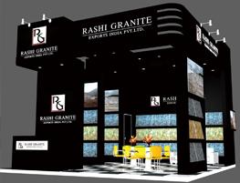 RASHI GRANITE -印度拉舍展台